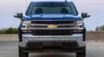 Blue 2019 Chevy Silverado from front