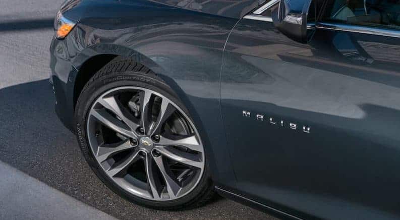 2019 Chevy Malibu tire and badging