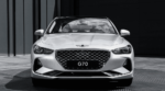 A silver 2019 Genesis G70 making current auto news