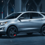 Silver 2019 Chevy Equinox which is part of The Chevy SUV lineup