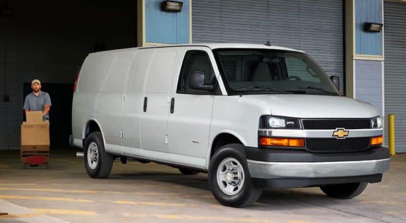 Go Beyond Business in the 2021 Chevy Express Cargo Van