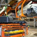 2022 Chevy Bolt EV and EUVs are shown being assembled at the factory.
