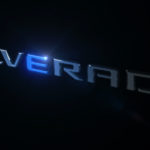 A Chevy Silverado logo is illuminated.