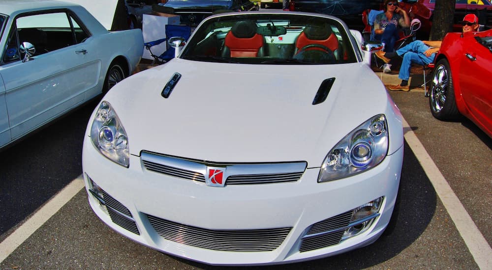 saturn sky white