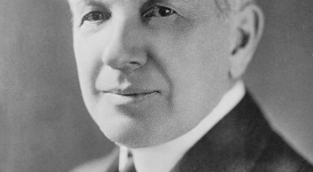 GM Executive William Durant is shown in black in white.