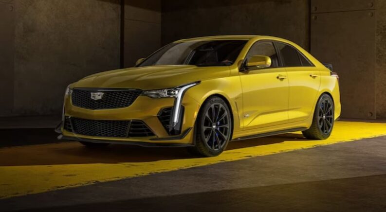 The 2023 Cadillac CT4-V Blackwing Embodies Luxury and Power