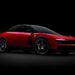 Red 2026 Ferrari Luce angled right.